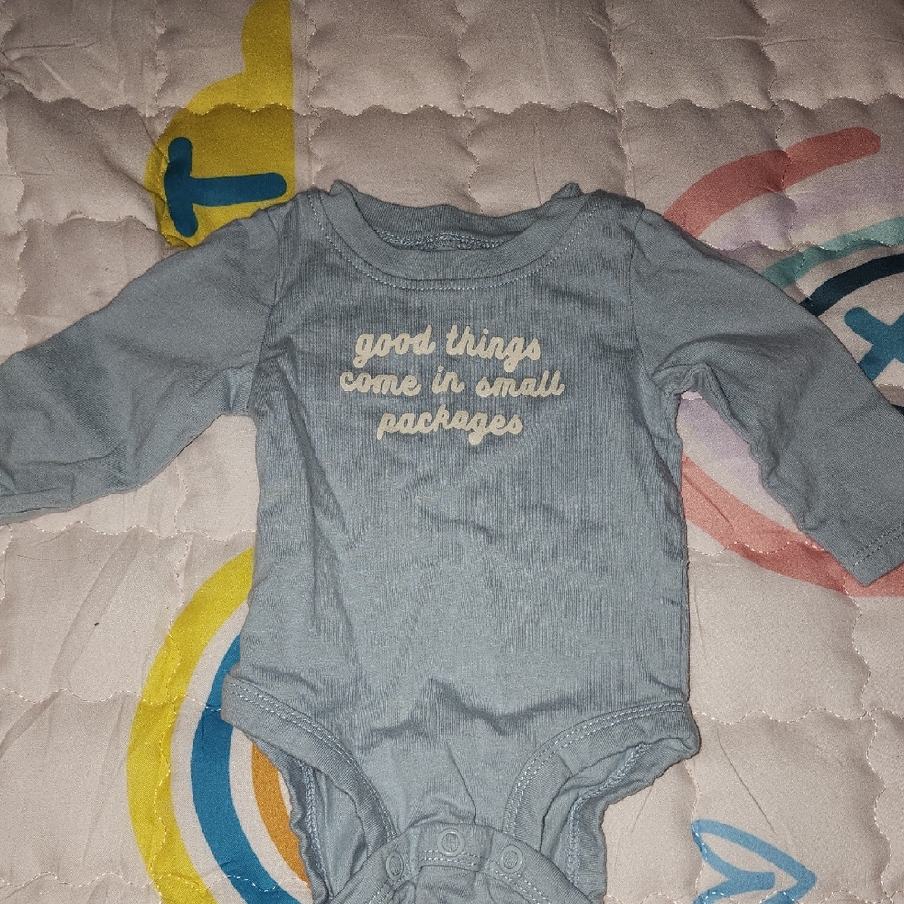 Blue Kids One Piece Bodysuit